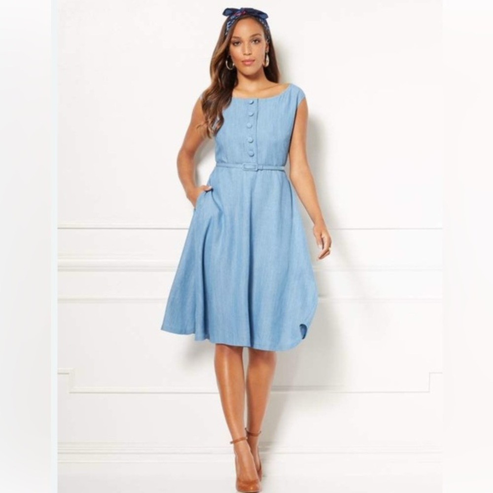 Eva Mendez Sleeveless Dress New York & Co. Size 6